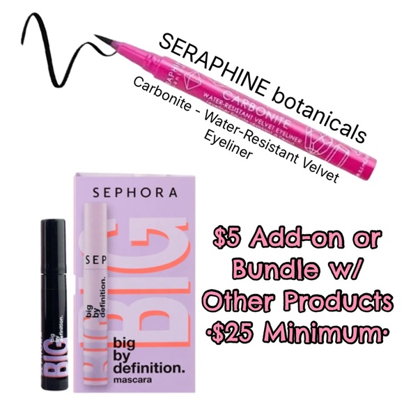 Sephora Other - Mascara and Eyeliner Duo $5 Add-On